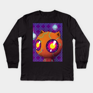 Psycho Kitties #22 Kids Long Sleeve T-Shirt